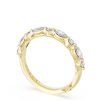 Marquise and Round Diamond Wedding Band, 2.80mm - Image 3