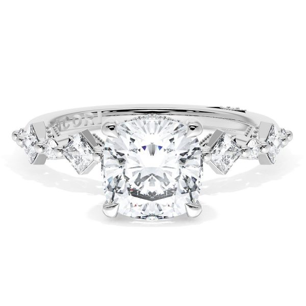 Cushion Solitaire Engagement Ring