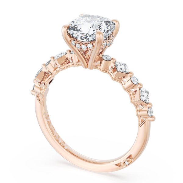 Cushion Solitaire Engagement Ring - Image 3