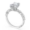 Emerald Solitaire Engagement Ring - Image 3