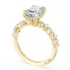 Emerald Solitaire Engagement Ring - Image 3
