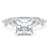 Princess Solitaire Engagement Ring