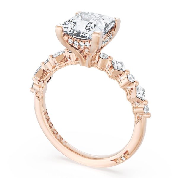 Princess Solitaire Engagement Ring - Image 3