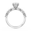 Pear Solitaire Engagement Ring - Image 2