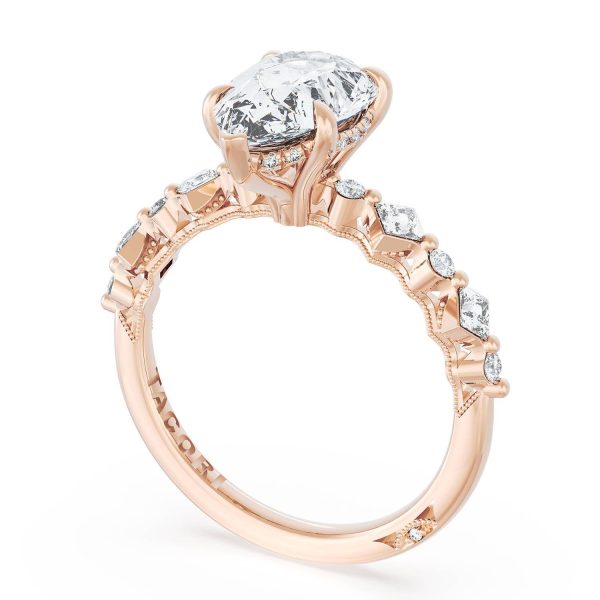 Pear Solitaire Engagement Ring - Image 3