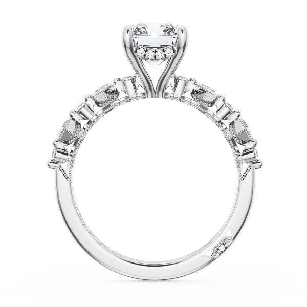 Radiant Solitaire Engagement Ring - Image 2