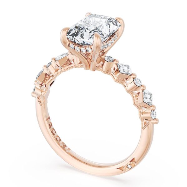 Radiant Solitaire Engagement Ring - Image 3
