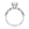 Round Solitaire Engagement Ring - Image 2