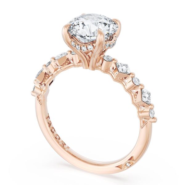 Round Solitaire Engagement Ring - Image 3