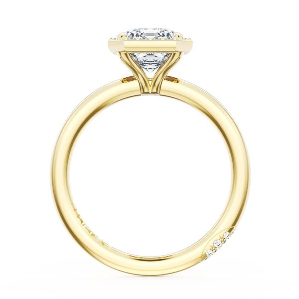 Emerald Bloom Engagement Ring - Image 2