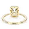 Emerald Bloom Engagement Ring - Image 3