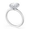 Oval Bloom Engagement Ring - Image 4