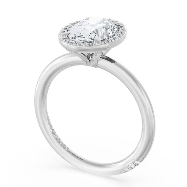Oval Bloom Engagement Ring - Image 4