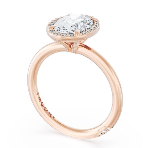 Oval Bloom Engagement Ring - Image 4