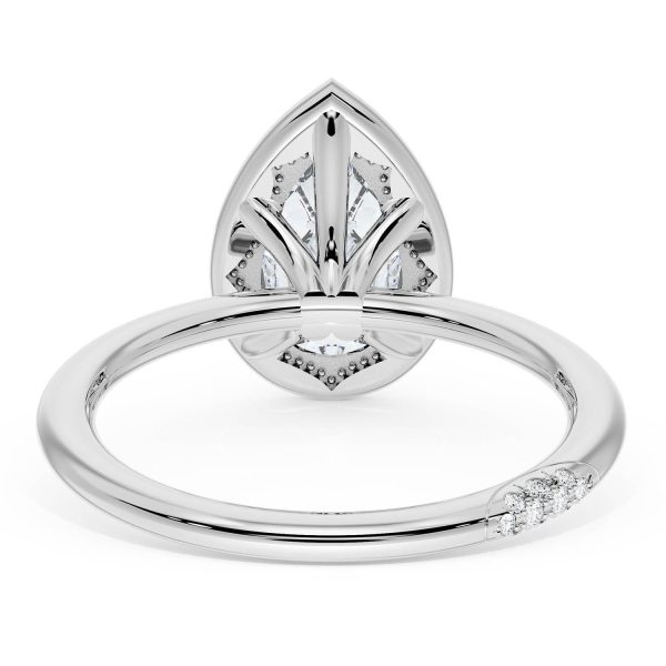 Pear Bloom Engagement Ring - Image 3