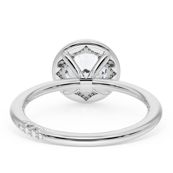 Round Bloom Engagement Ring - Image 3