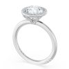 Round Bloom Engagement Ring - Image 4