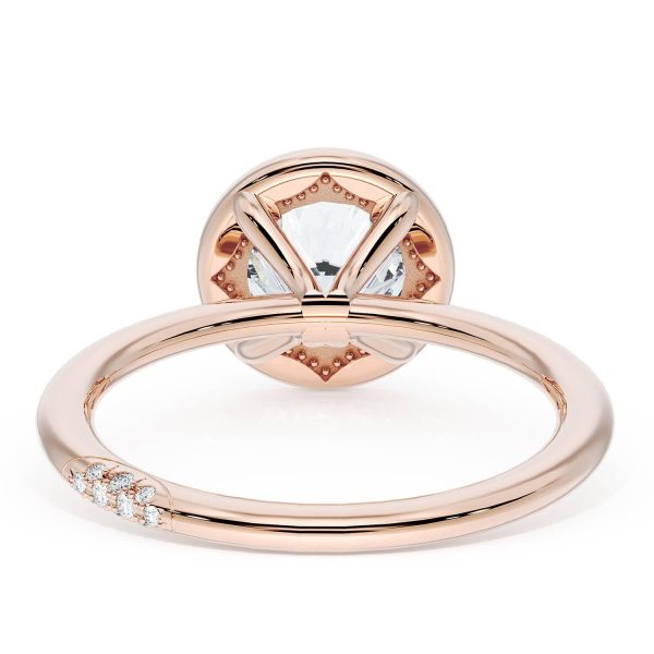 Round Bloom Engagement Ring - Image 3