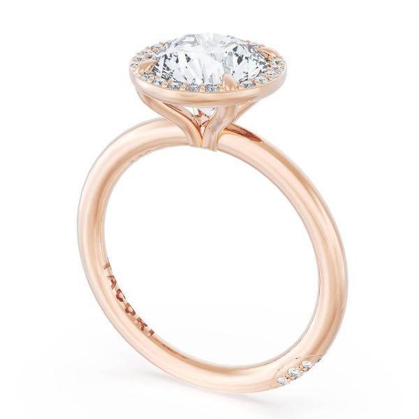 Round Bloom Engagement Ring - Image 4