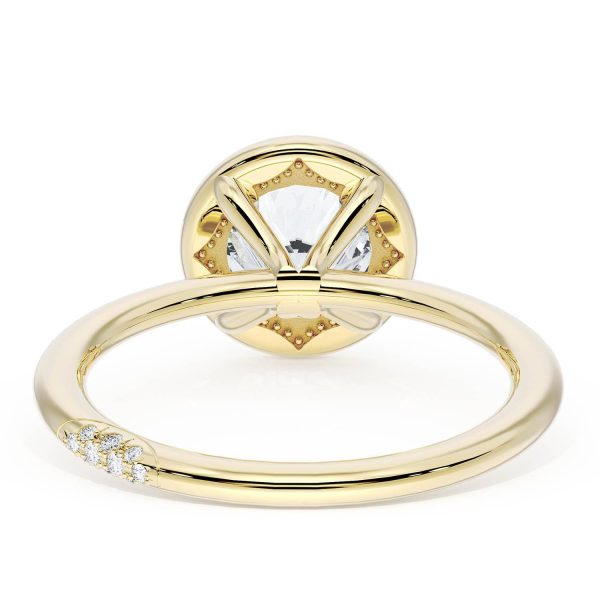 Round Bloom Engagement Ring - Image 3