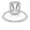 Emerald Solitaire Engagement Ring - Image 3