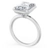 Emerald Solitaire Engagement Ring - Image 4
