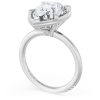 Pear Solitaire Engagement Ring - Image 4