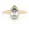 Pear Solitaire Engagement Ring