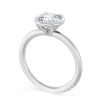 Round Solitaire Engagement Ring - Image 4