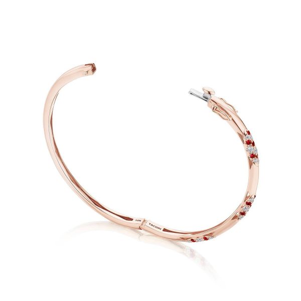 Bangle, Pulse Diamond & Ruby, 3.25mm - Image 2