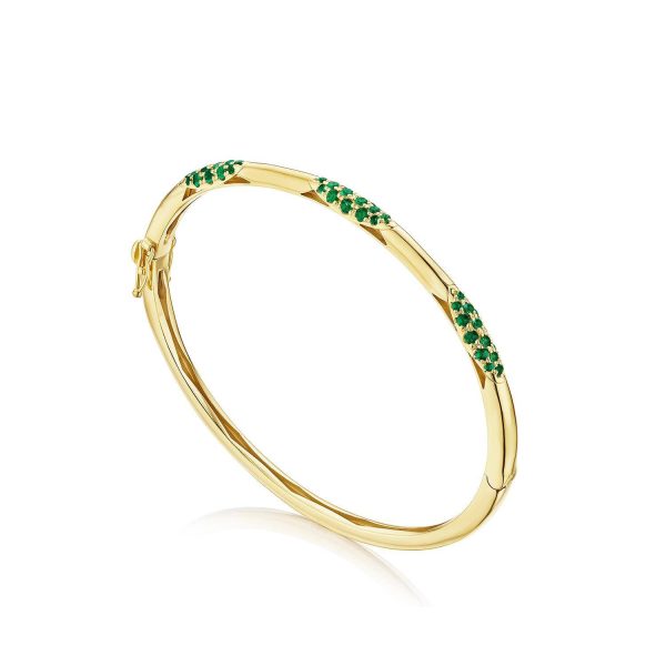 Bangle, Pulse Emerald, 3.25mm - Image 3