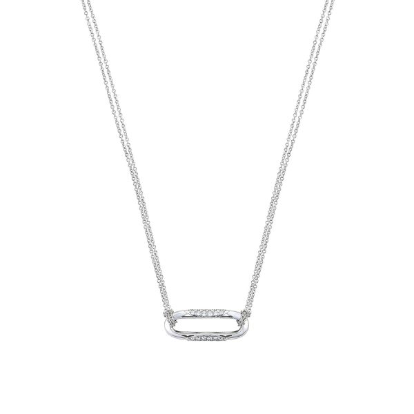 Link Pendant, Diamond