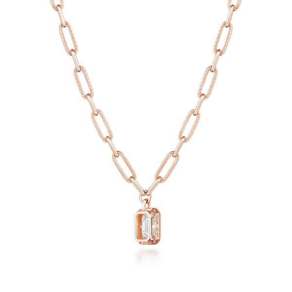 Petite Diamond Link Necklace - 2.04ct - Image 2