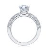 Round Solitaire Engagement Ring - Image 3
