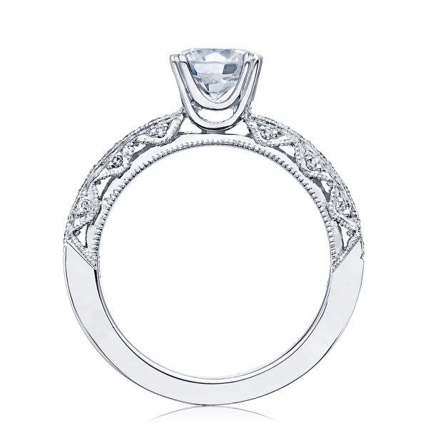 Round Solitaire Engagement Ring - Image 3