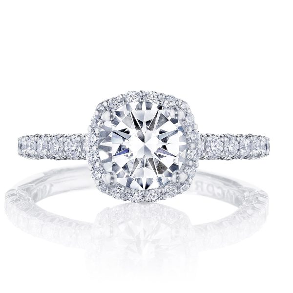 Round Bloom Engagement Ring