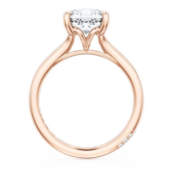 Cushion Solitaire Engagement Ring - Image 2