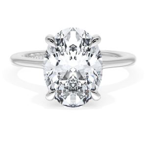 Oval Solitaire Engagement Ring