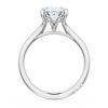 Oval Solitaire Engagement Ring - Image 2