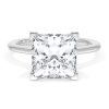 Princess Solitaire Engagement Ring