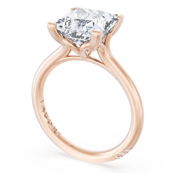 Princess Solitaire Engagement Ring - Image 3