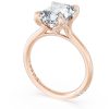 Radiant Solitaire Engagement Ring - Image 3