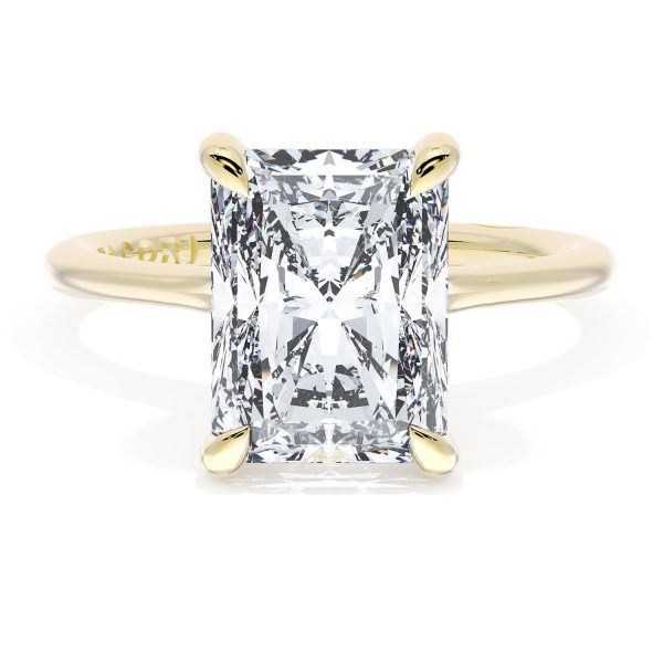 Radiant Solitaire Engagement Ring