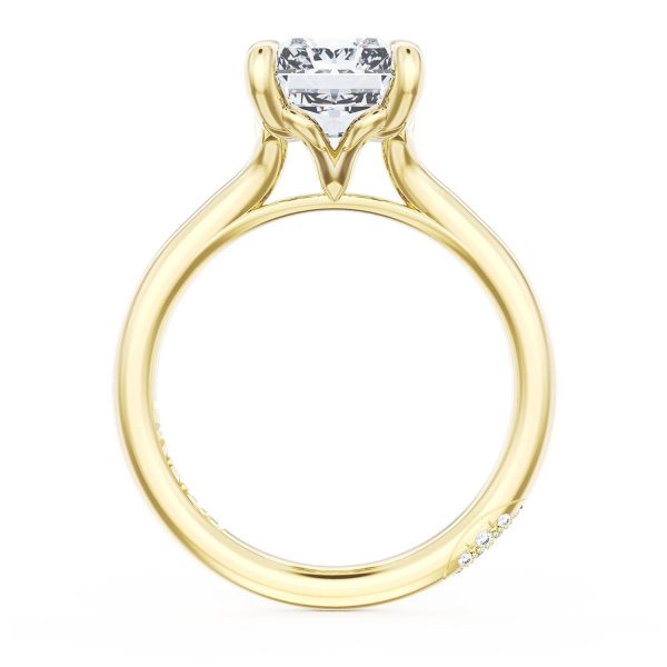 Radiant Solitaire Engagement Ring - Image 2