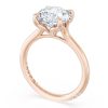 Round Solitaire Engagement Ring - Image 3