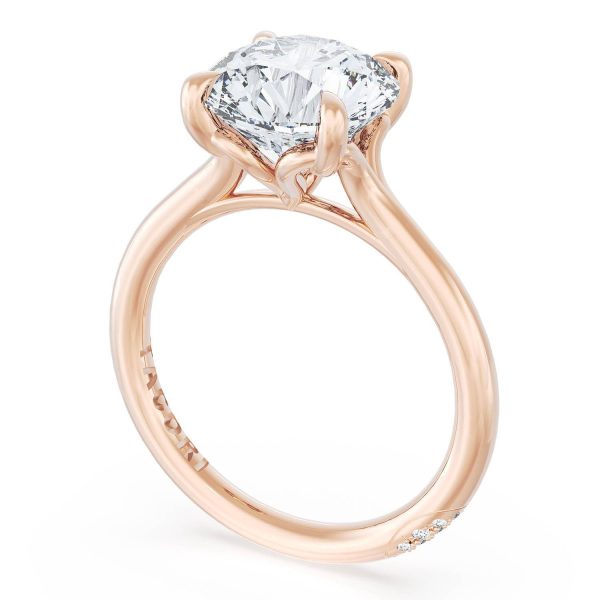 Round Solitaire Engagement Ring - Image 3