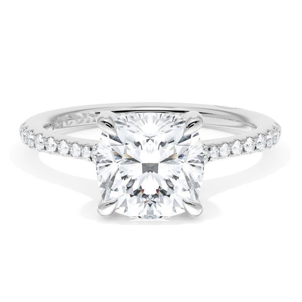 Cushion Solitaire Engagement Ring