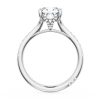 Cushion Solitaire Engagement Ring - Image 2