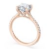 Cushion Solitaire Engagement Ring - Image 3