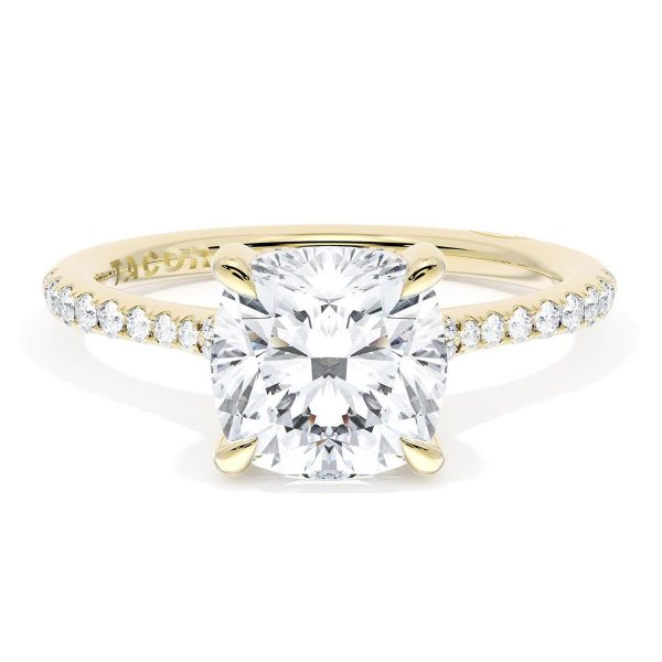 Cushion Solitaire Engagement Ring